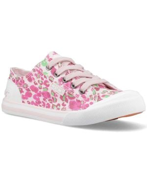 Rocket Dog Jazzin Snap Trainers - Pink