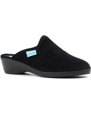 Lunar Audrey Slippers - Black