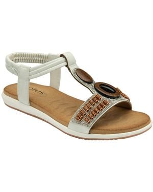 Lotus Bertolini Sandals - Metallic