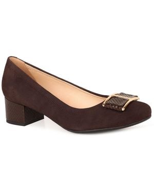 Bioeco Eloise Court Shoes - Brown