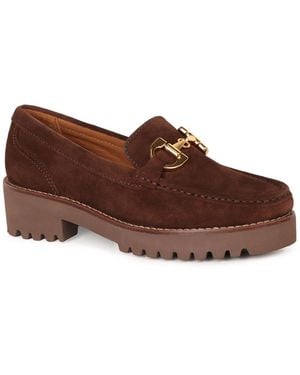 Globo (Clinkards) Carrera Loafers - Brown