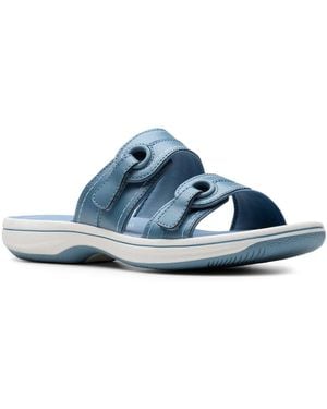 Clarks Brinkley Maye Sandals - Blue