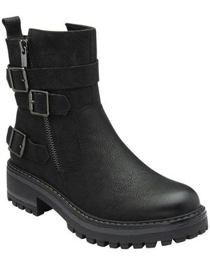 Lotus Harrie Biker Boots - Black