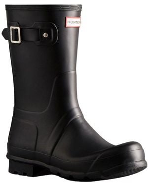 HUNTER Original Short Wellingtons - Black