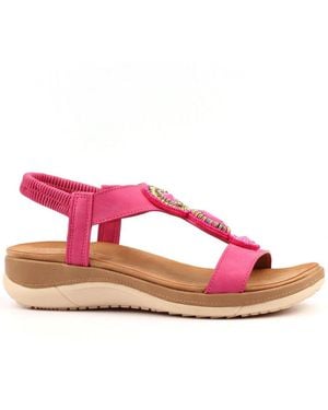 Lunar (GRS) Kay Sandals - Pink