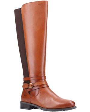Hush Puppies Vanessa Knee High Boots - Brown
