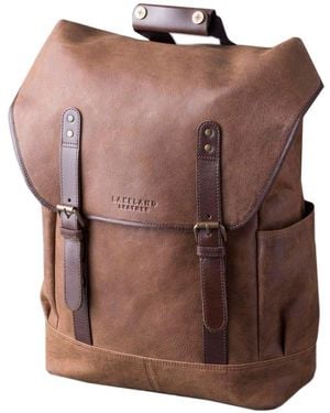 Lakeland Leather Hawksdale Leather Backpack Leather - Brown