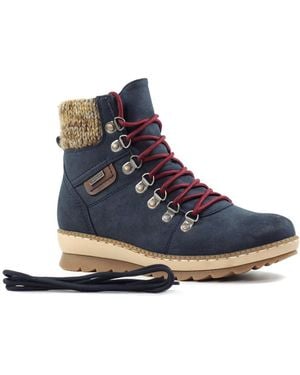 Lunar Candy Ankle Boots - Blue