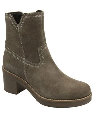 Ravel Lawers Heeled Ankle Boots - Green