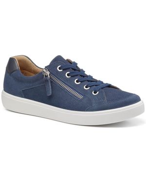 Hotter Chase Ii Extra Wide Fit Trainers - Blue