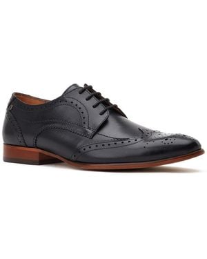 Base London Barbera Xl Brogues - Black