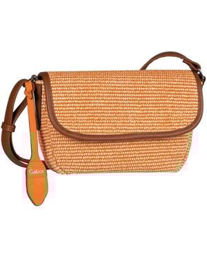 Gabor Eleanor Flap Messenger Bag - Brown