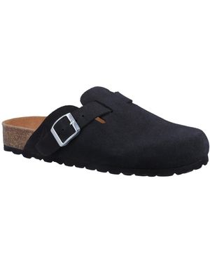 Hush Puppies Bailey Mule Sandals - Blue
