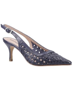 Hush Puppies Dalia Kitten Slingback Court Shoes - Blue