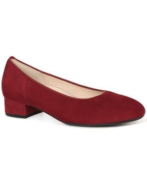 Gabor Betty Court Shoes - Red