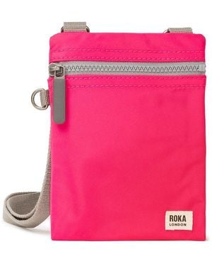 Roka Chelsea Pocket X Bag Colour: Sparkling Cosmo - Green