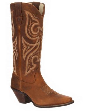 Durango Crush Western Booties - Brown