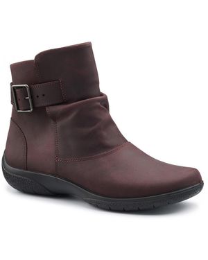 Hotter Rumour Ankle Boots - Brown
