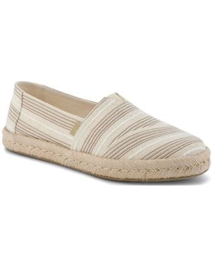 TOMS Alpargata Rope 2.0 Slip On Shoes - White
