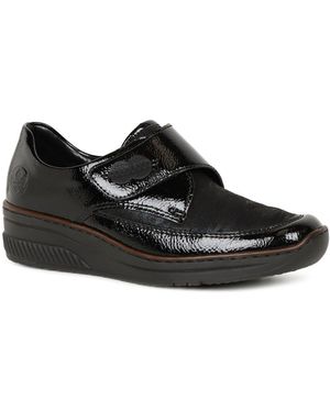 Rieker Leaves Shoes - Black