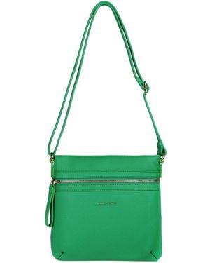 David Jones Boat Messenger Bag - Green