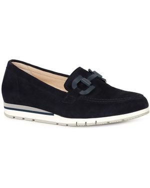 Gabor Baby Loafers Colour: 82 Puder Met (Uni) - Blue