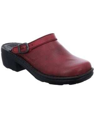 Josef Seibel Betsy Mule Sandals - Red