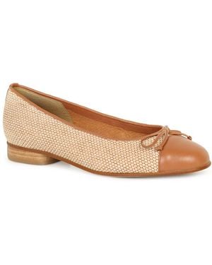 Gabor Dulford Ballet Pumps Size - Natural