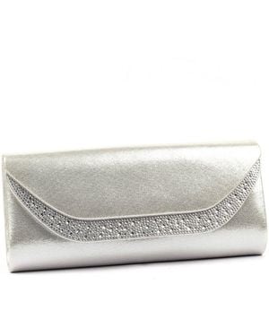Lunar (GRS) Nancy Clutch Bag - Grey