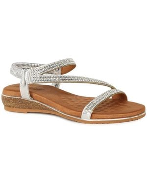 Lunar (GRS) Jazmine Sandals - Metallic