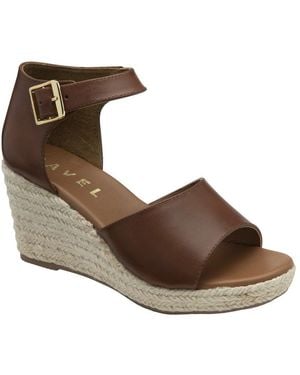 Ravel Belby Wedge Sandals - Brown