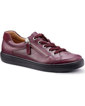 Hotter Chase Ii Extra Wide Fit Trainers - Purple