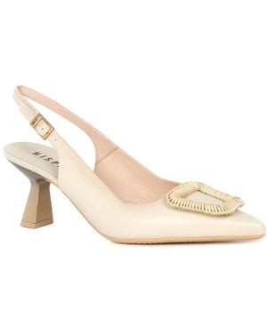 Hispanitas Nova Open Court Shoes - Natural