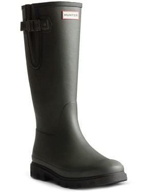 HUNTER Downpour Adjustable Wellingtons - Black