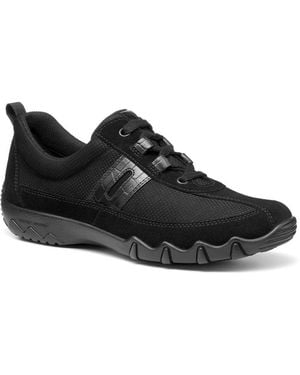 Hotter Leanne Ii Wide Fit Sports Shoes - Black