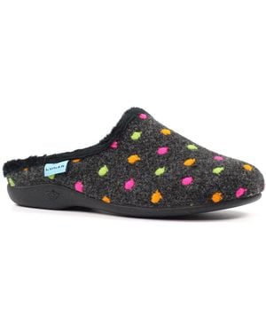 Lunar Peanut Slippers - Blue