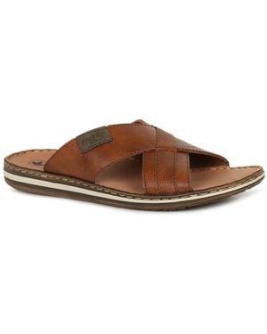 Rieker Shorline Sandals - Brown