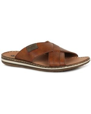 Rieker Shorline Sandals - Brown