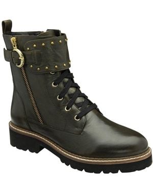 Lotus Foster Ankle Boots - Black