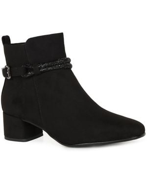 Marco Tozzi Adrianna Ankle Boots - Black