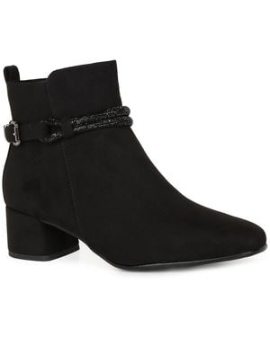 Marco Tozzi Adrianna Ankle Boots - Black