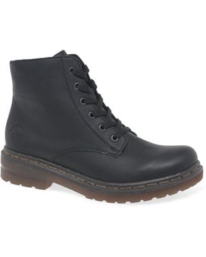 Rieker Flame Ii Ankle Boots - Black