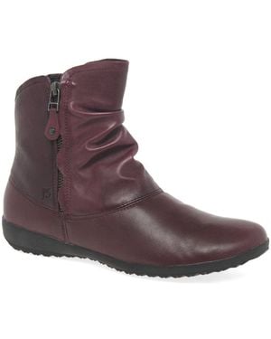 Josef Seibel Naly 24 Ankle Boots - Purple