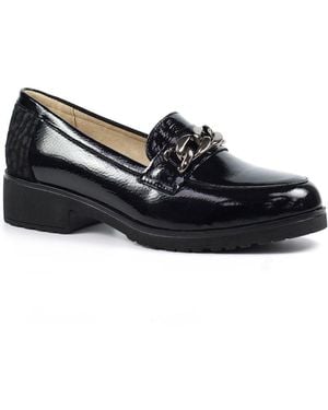 Lunar (GRS) Zora Animal Print Shoes - Black
