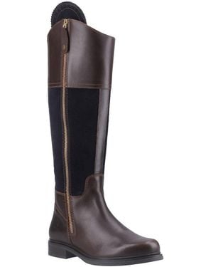 Cotswold Buscot Knee High Boots - Brown
