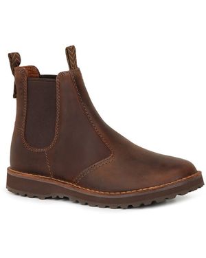 Clarks Solsbury Easy Chelsea Boots - Brown