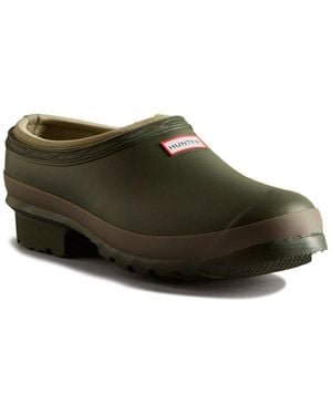 HUNTER Gardener Clogs Size: 7 - Green