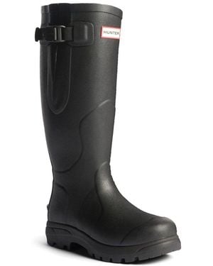 HUNTER Balmoral Mk Ii Buckle Wellingtons - Black