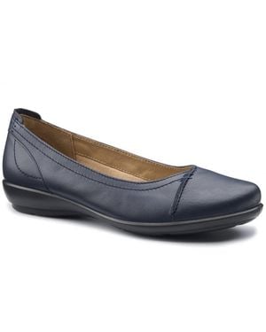 Hotter Robyn Ii Extra Wide Court Shoes - Blue