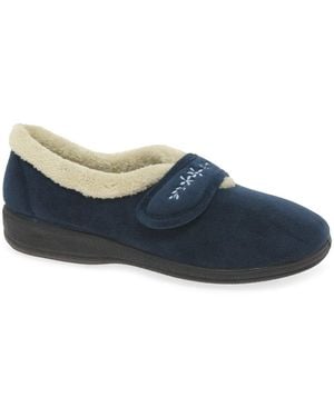 Fleet   Foster Capa Full Slippers - Blue